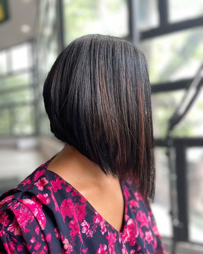 Asymmetrical Bob Haircut