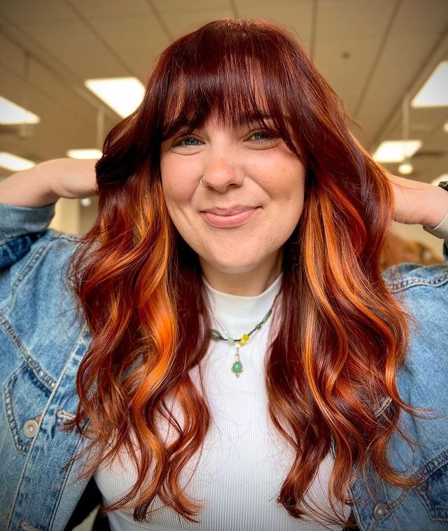 Black Cherry Bangs