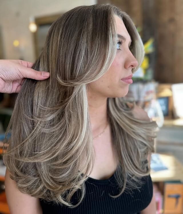 Boho Inspired Layers Haircut