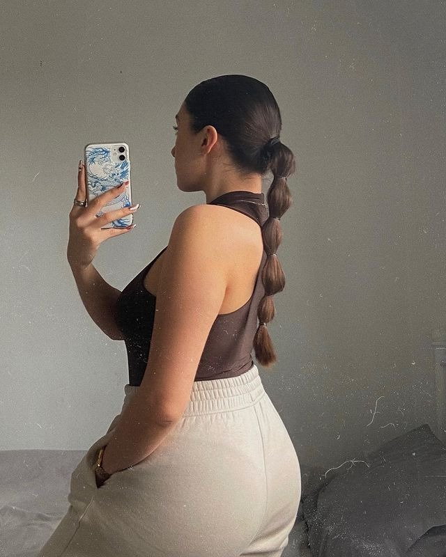 Bubble Ponytail Updo