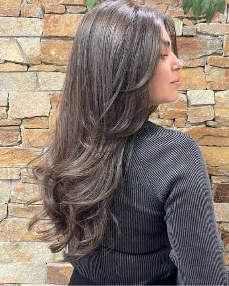 Butterfly Haircut for Medium Hair