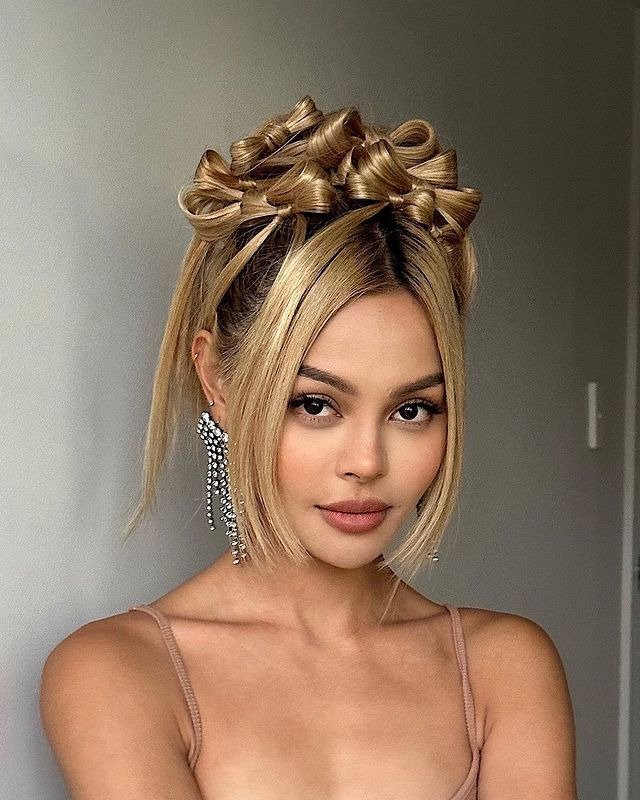 Chic Bow Updo