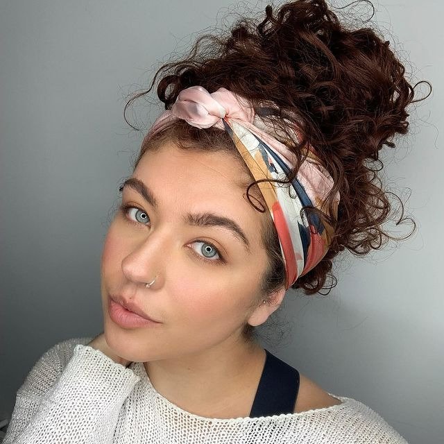 Chic Headband Updo