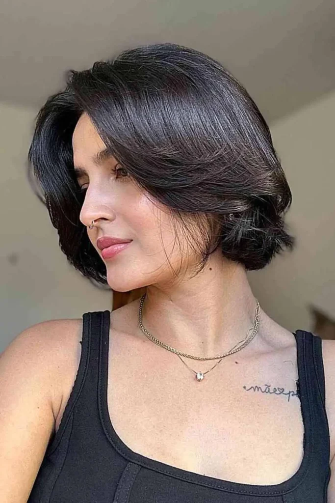 Choppy Shag With Subtle Wavy Hair
