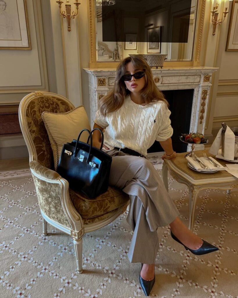 Classic Black Handbag