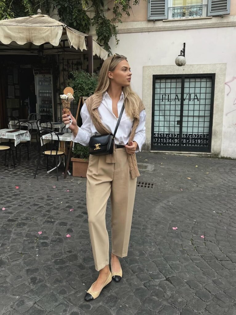 Classic white shirt