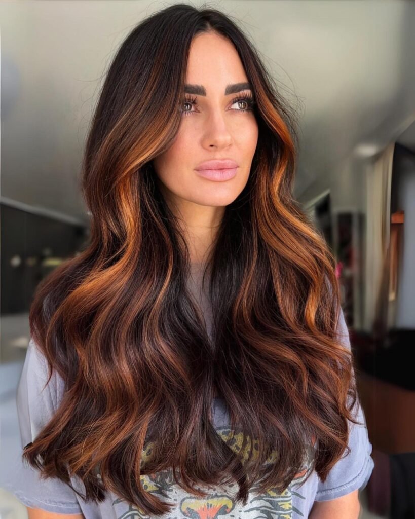 Deep Copper Balayage 2