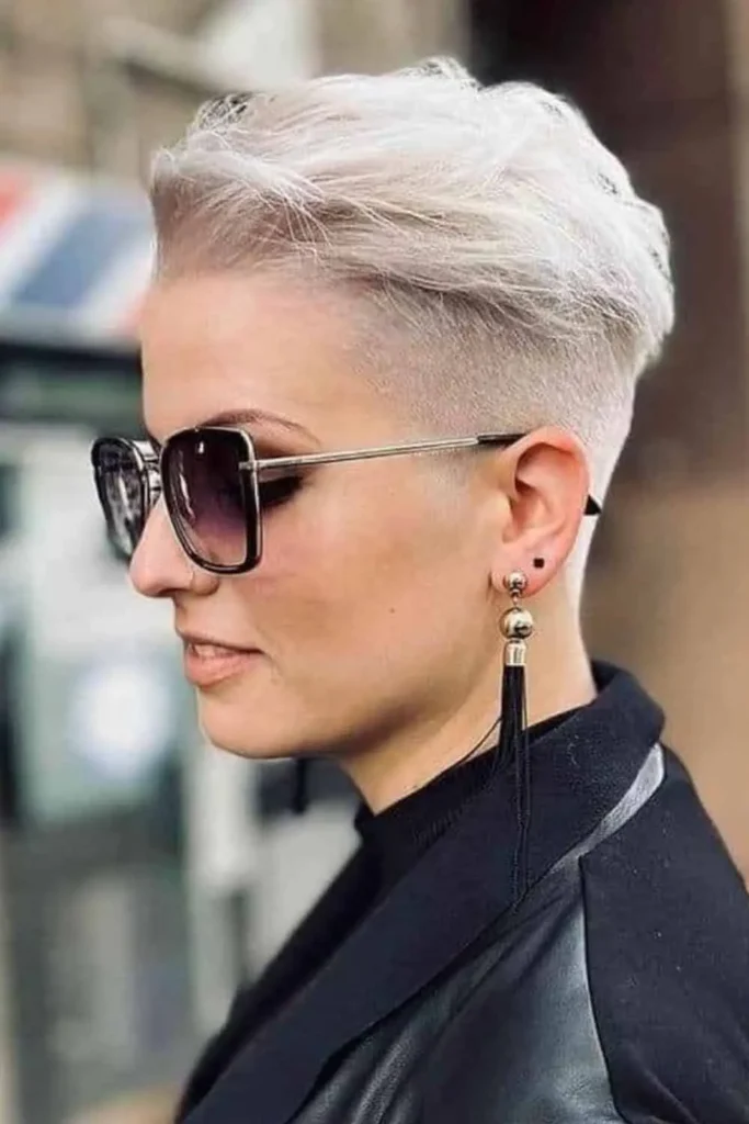 Edgy Undercut Pixie Hairstyle