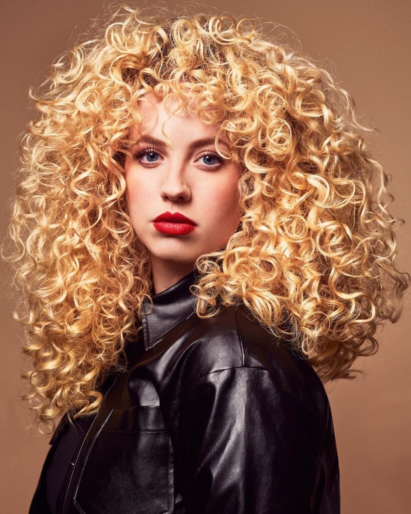 Golden Blonde Curls