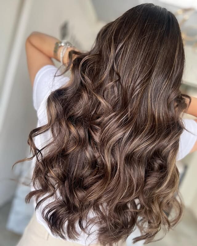 Gorgeous Dark Brunette Hairstyle