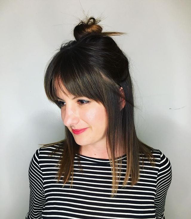 Half Up Top Knot