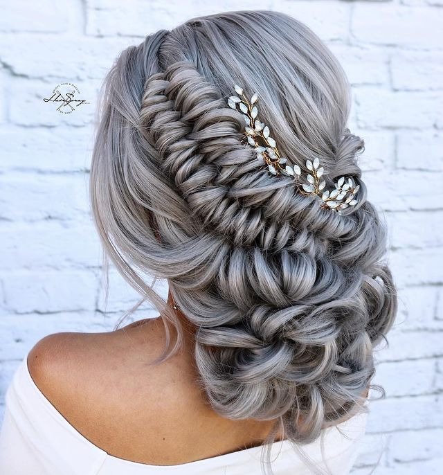 Infinity Braid Updo