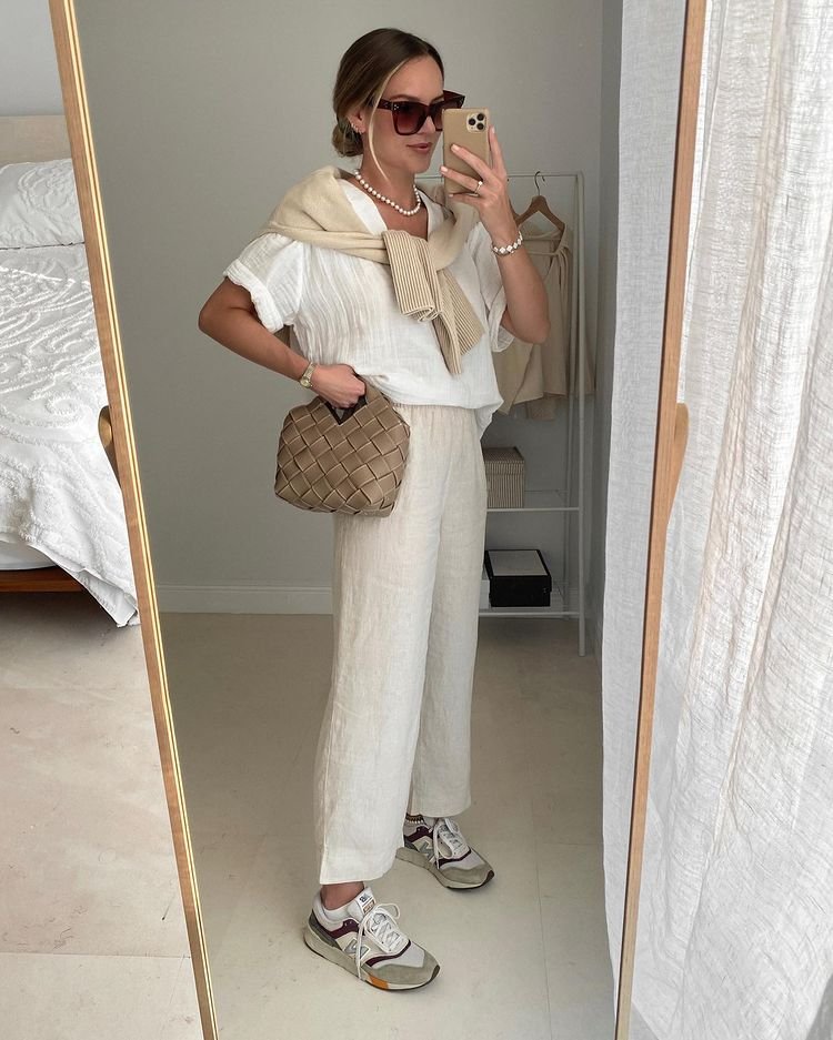 Linen Blouse Linen Pants