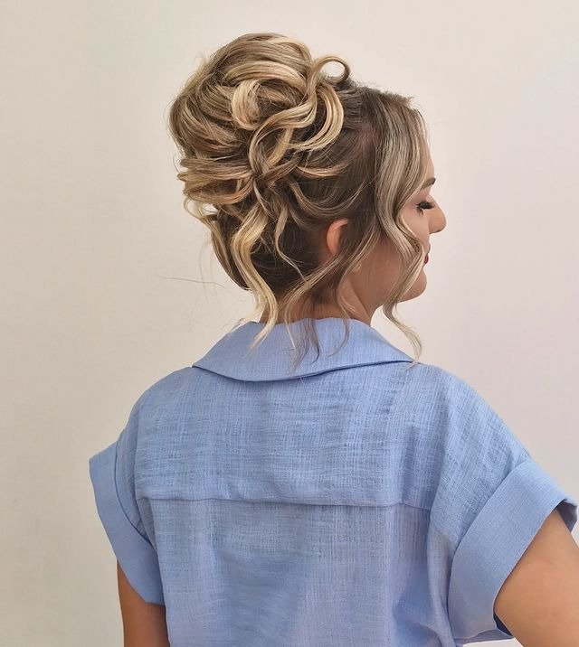 Messy Bun Updo