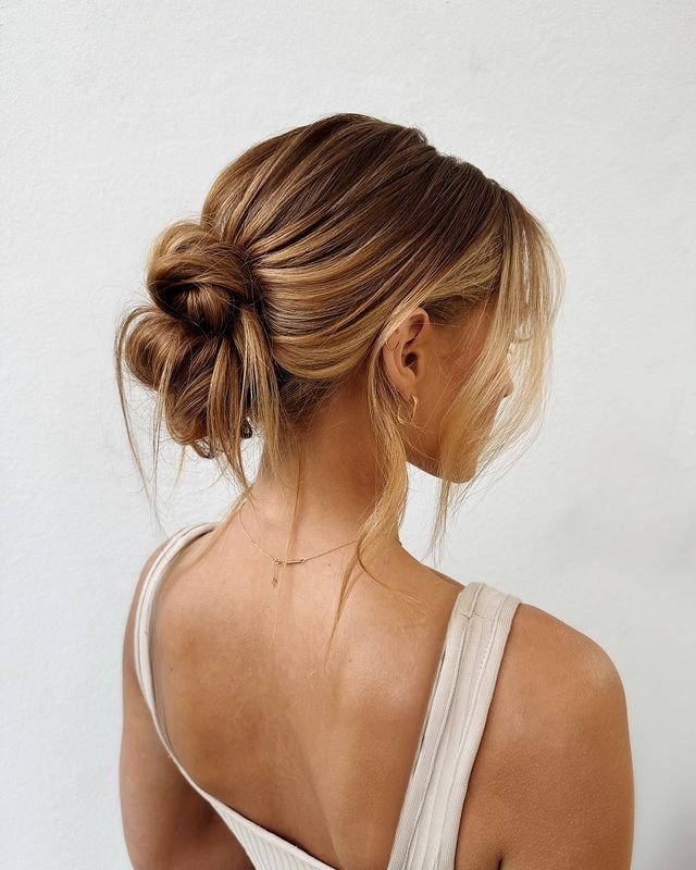 Messy Low Bun