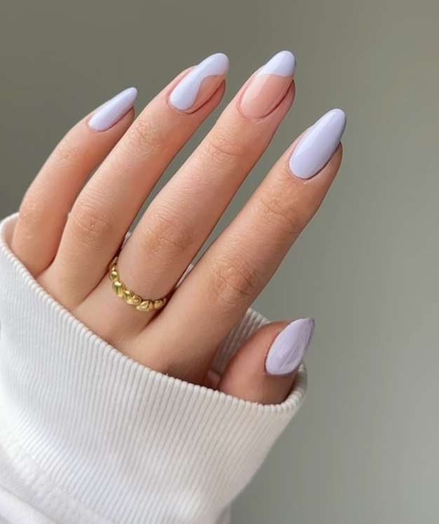 Perfect Periwinkle Spring Nails