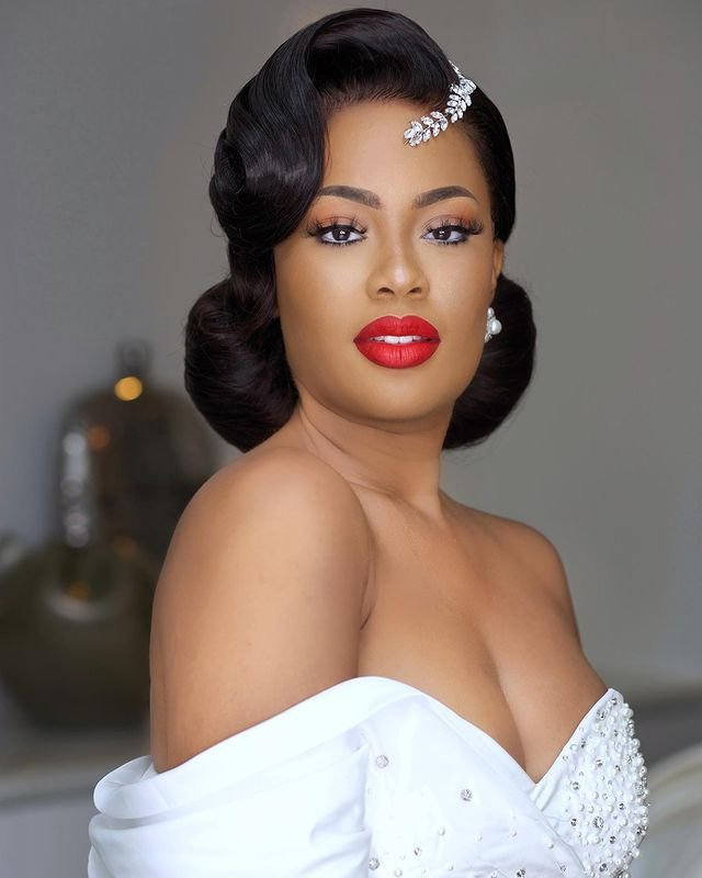 Pin Up Inspired Updo