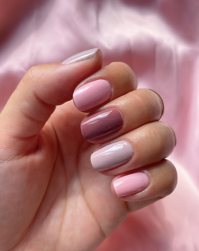 Pretty in Pink Spring nails