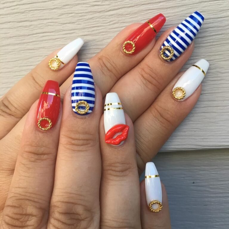 Sailor Nail Stripes