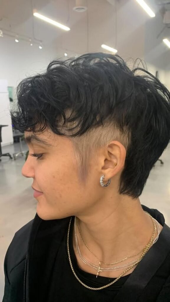 Short Hair with Tapered Fade