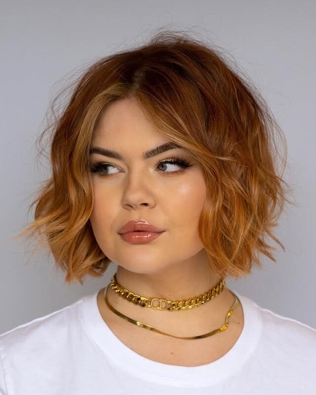 Short Wavy Bob