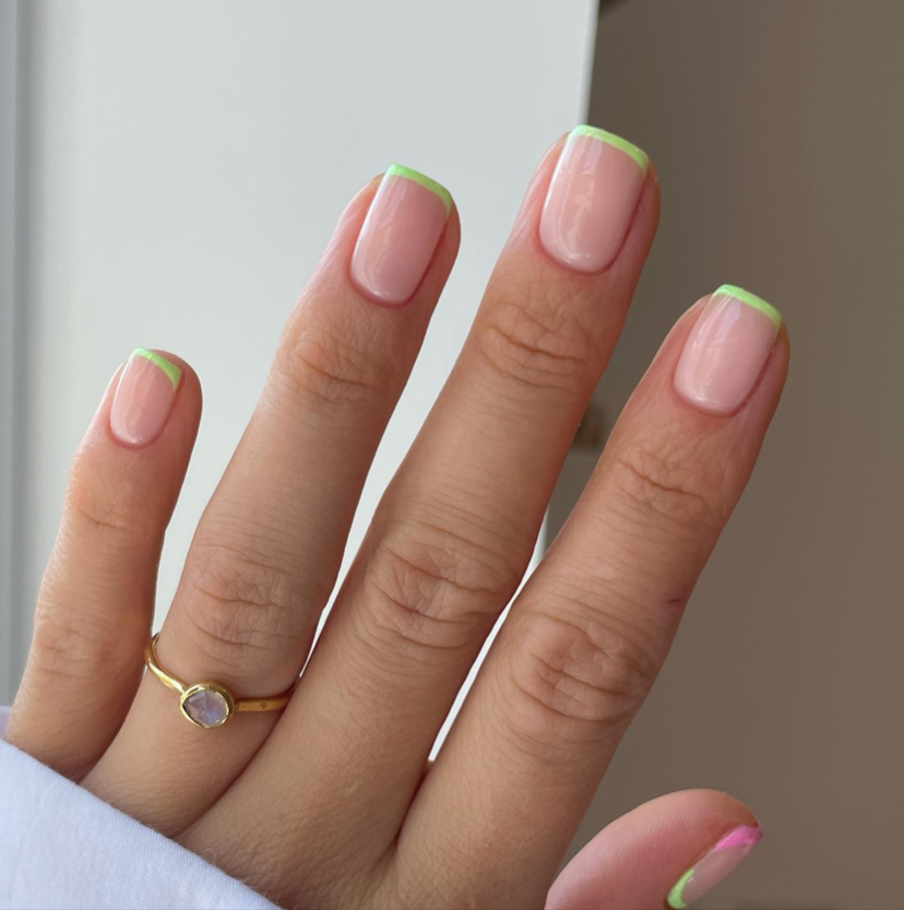 Skinny French Nails