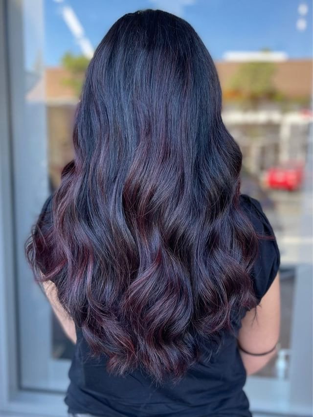 Sleek Dark Garnet