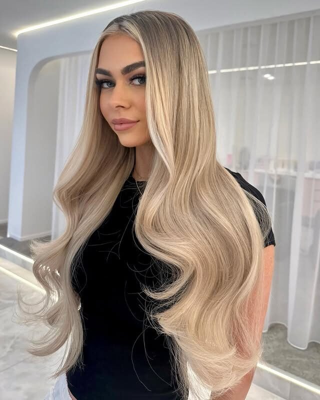 Straight with Curled Ends