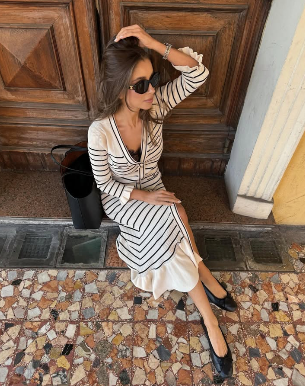 Striped Maxi Dress