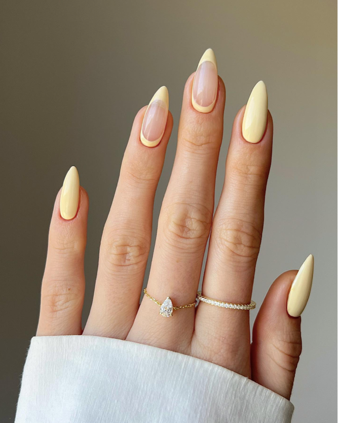 Sunshine Yellow Nails