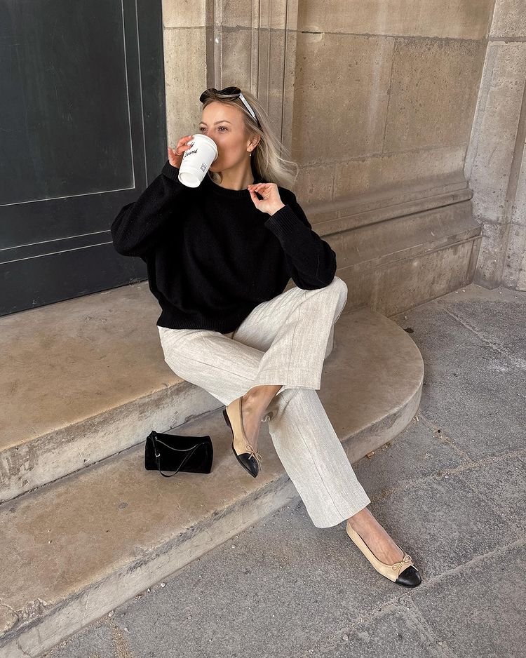 Sweater Linen Pants