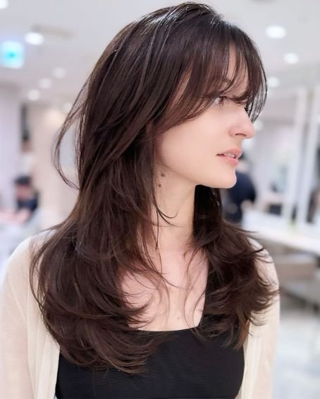 Textured Butterfly Haircut