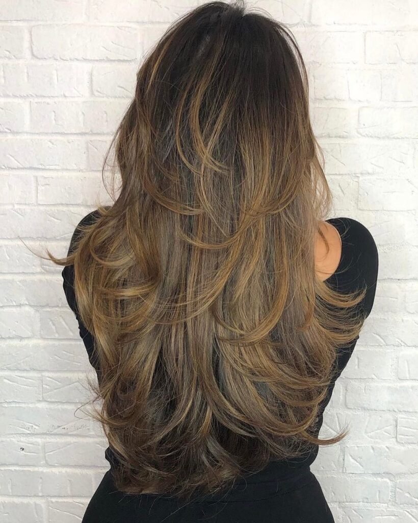 Textured Layered Hairstyle
