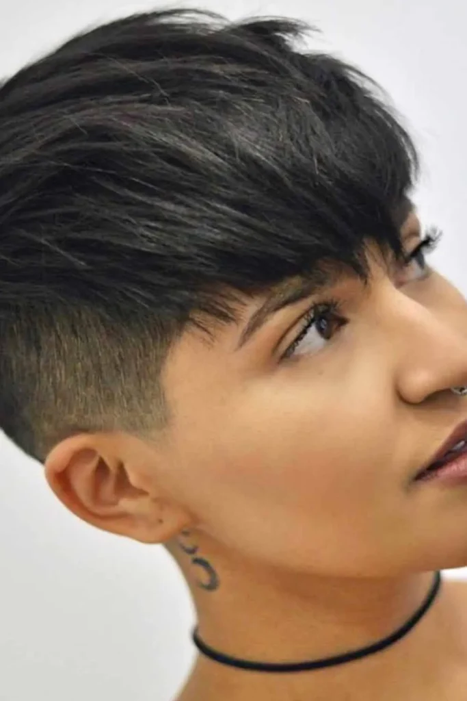 Textured Pixie Cut With Bangs