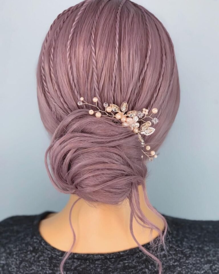 Twisted and Textured Updo