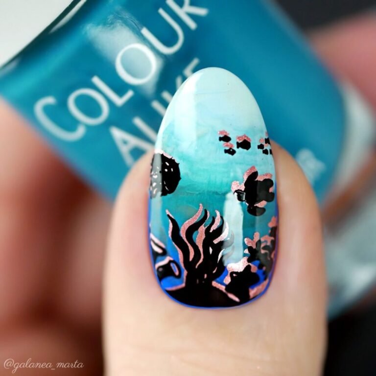 Underwater Wonderland Nails