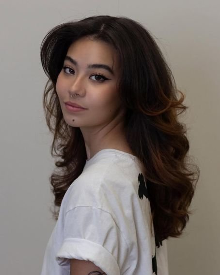 Wavy Hair Butterfly Haircut