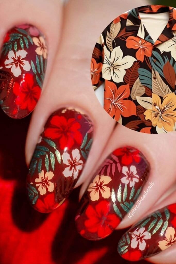 Aloha Vibe Nails