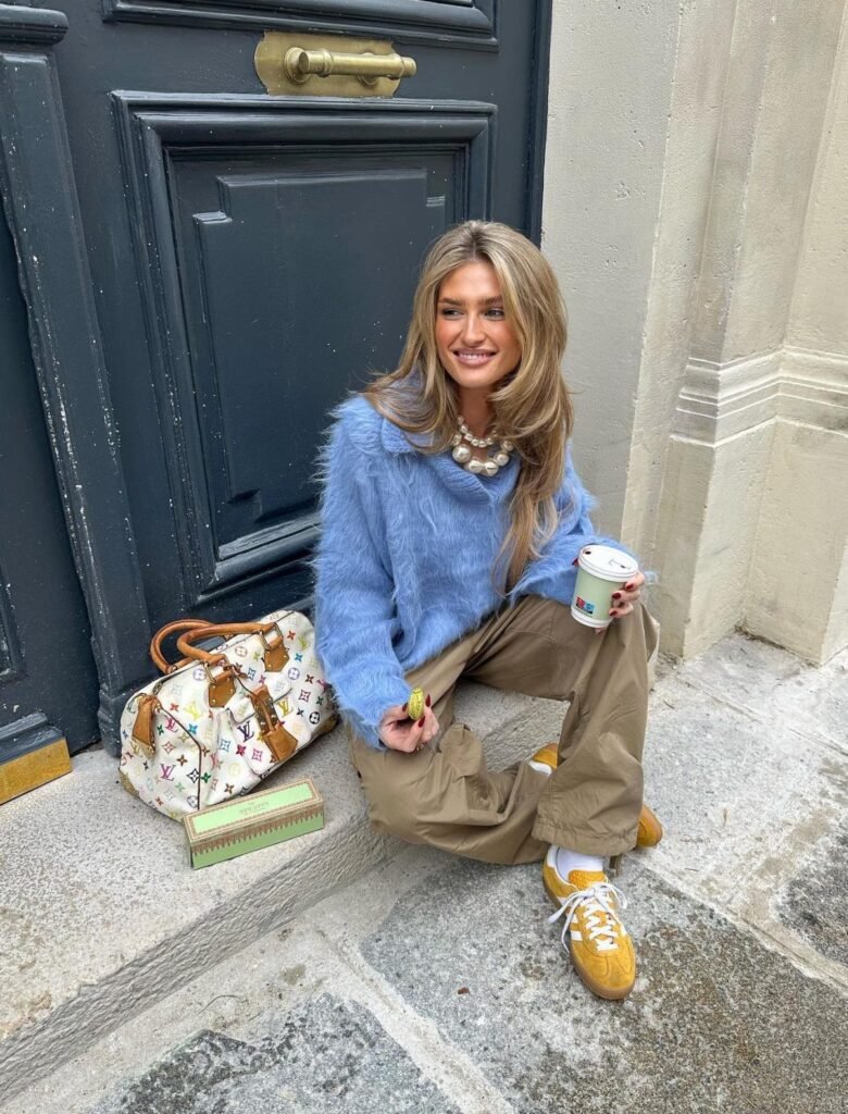 Cargo Pants Yellow Shoes