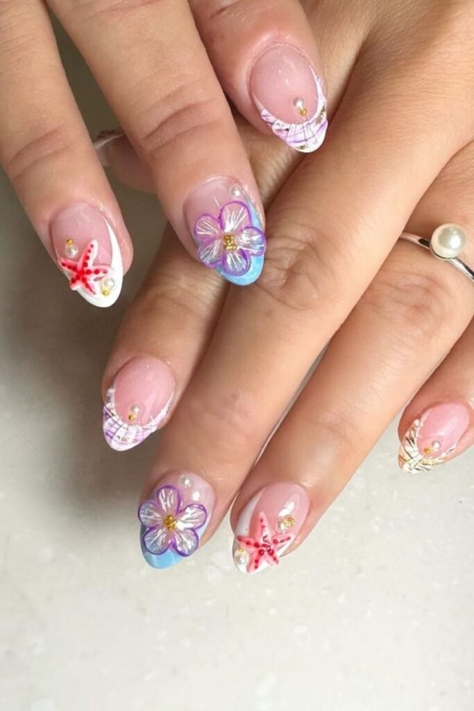 Floral Fantasy Nails