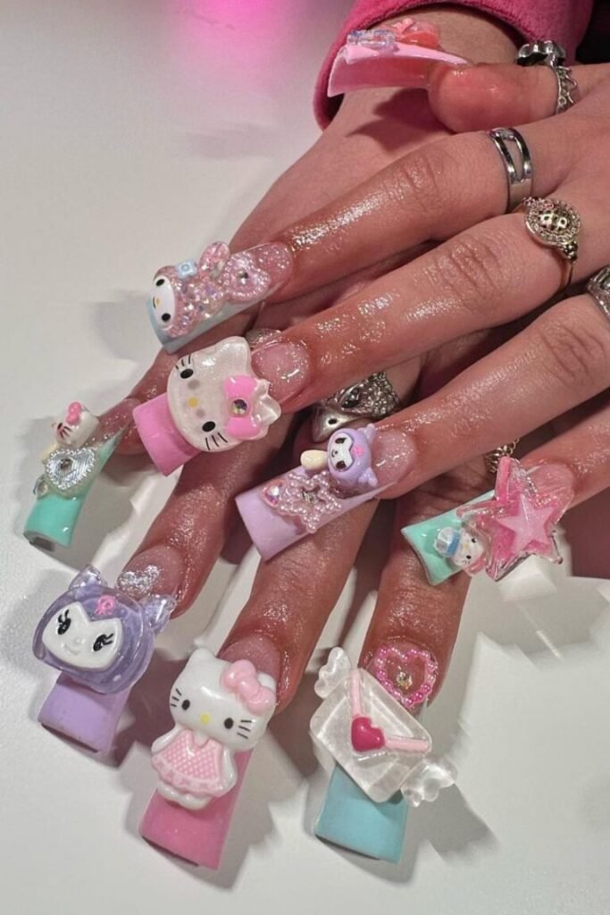 23+ Kawaii Nail Designs That Are Too Cute to Resist
