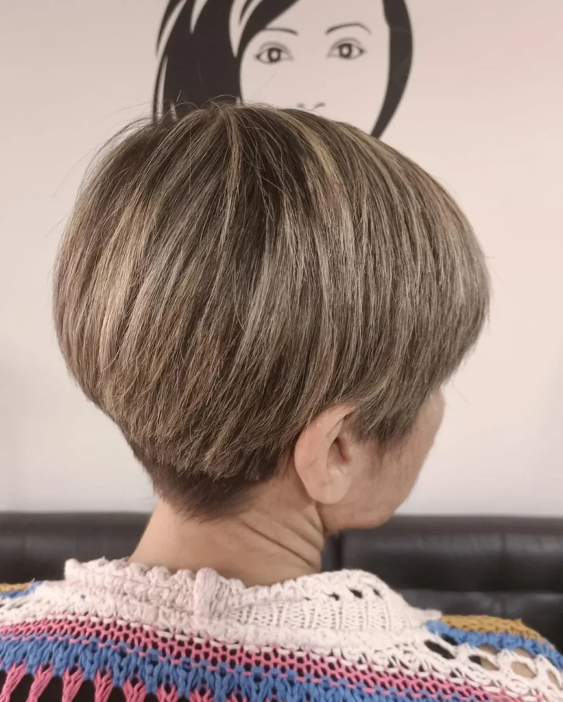 Long Pixie Cut With Tapered Neck