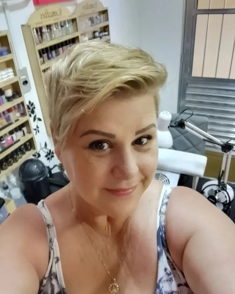 Voluminous Pixie for Thick Hair Round Faces