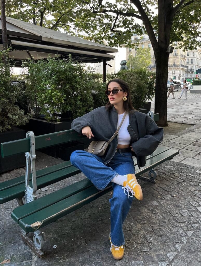 White Tee Yellow Shoes