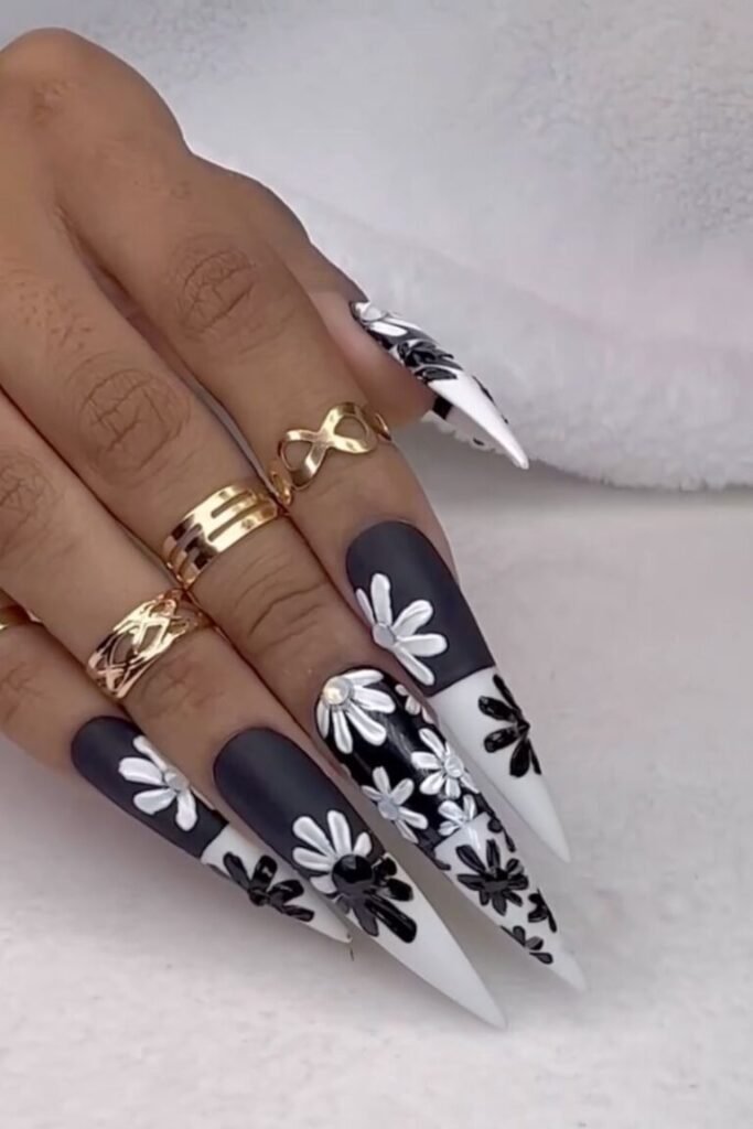 3D Floral Fantasy Nails