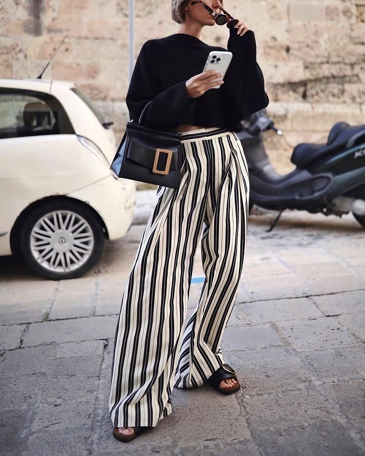 Black Knit Sophistication