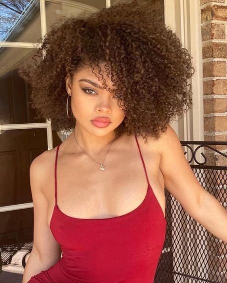 Blonde Short Curly
