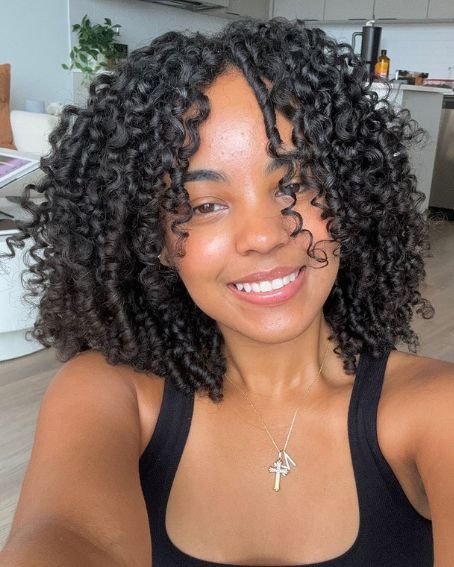 Bold Curly Hairstyle