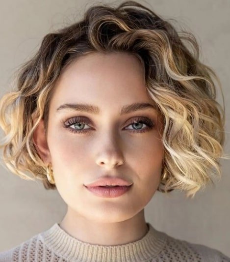 Chestnut Short Blonde Hairstyle