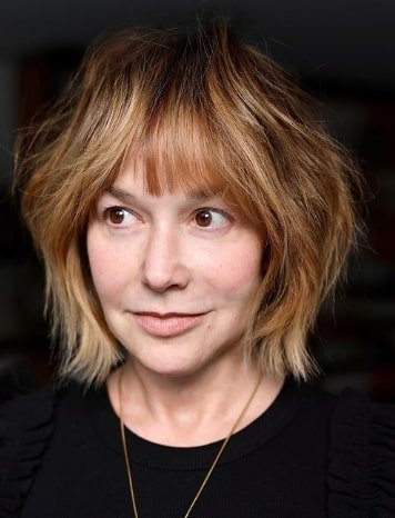 Dirty Short Blonde Hairstyle